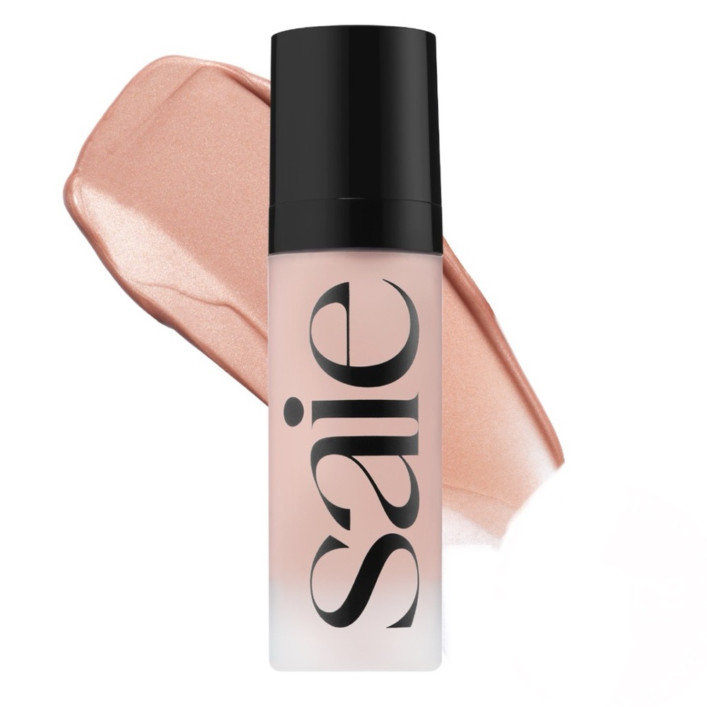 Saie Mini Glowy Super Gel Lightweight Dewy Illuminator “Roseglow”